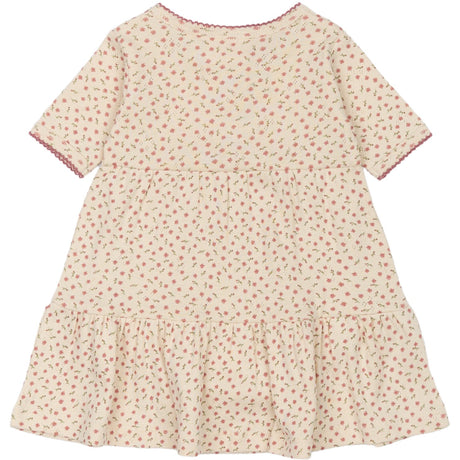 THE NEW Siblings White Swan AOP Odette Pointelle Body Klänning