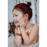 Great Pretenders   Boutique Ruby Red Bracelet Set 3 Pcs