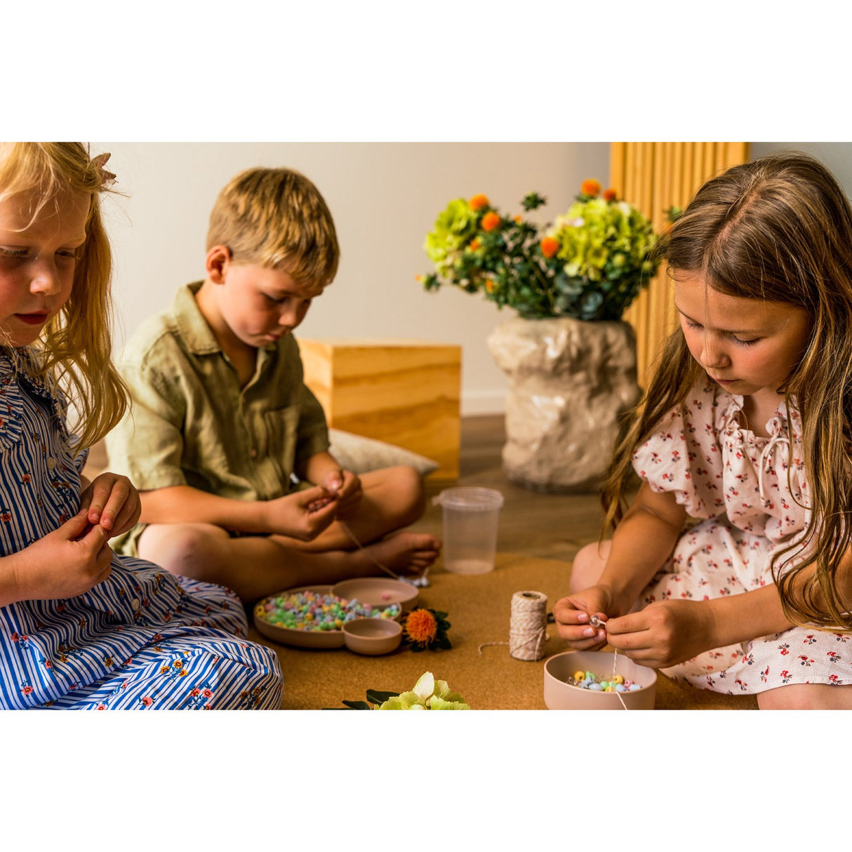 Dantoy blandade färger pastellpärlor