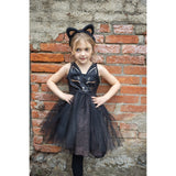 Great Pretenders  Black Cat Dress and Headpiece