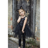 Great Pretenders  Black Cat Dress and Headpiece