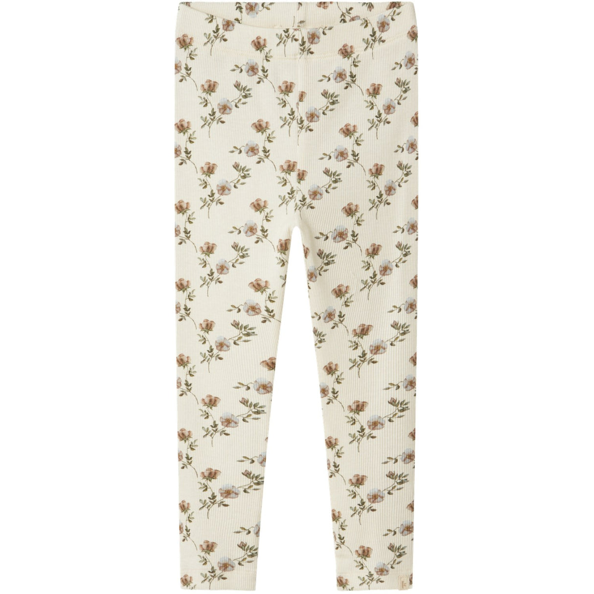 Lil'Atelier Turtledove Flower Gavo Slim Leggings