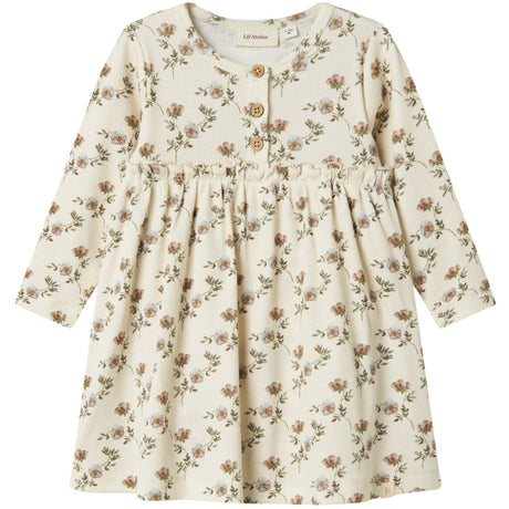 Lil'Atelier Turtledove Flowers Gavo Ens Body Dress