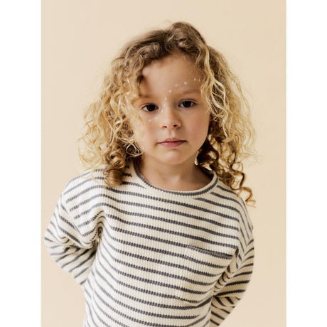 Lil'Atelier Turtledove Pewter Tadeo Blus