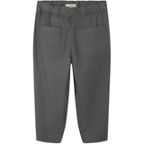 Lil'Atelier Pewter Ben Loose Twill Thady Byxor