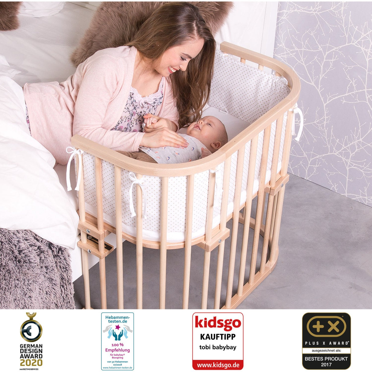 babybay ® Natural Untreated Original Co-Sleeper