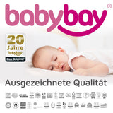 Babybay ® Black Roller Set inkl. fixeringsmekanism