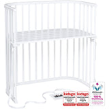 babybay ® White Varnished Boxspring Co-Sleeper