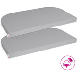 babybay® Grey Jersey Cover Deluxe Ark 2-Pack Maxi, Midi, Boxspring, Comfort Och Comfort Plus