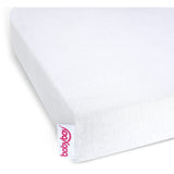 babybay® White Jersey Cover Deluxe Ark 2-Pack Boxspring Xxl