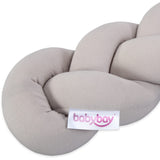 babybay ® Beige Nest Snake Jersey Flätad 200 cm