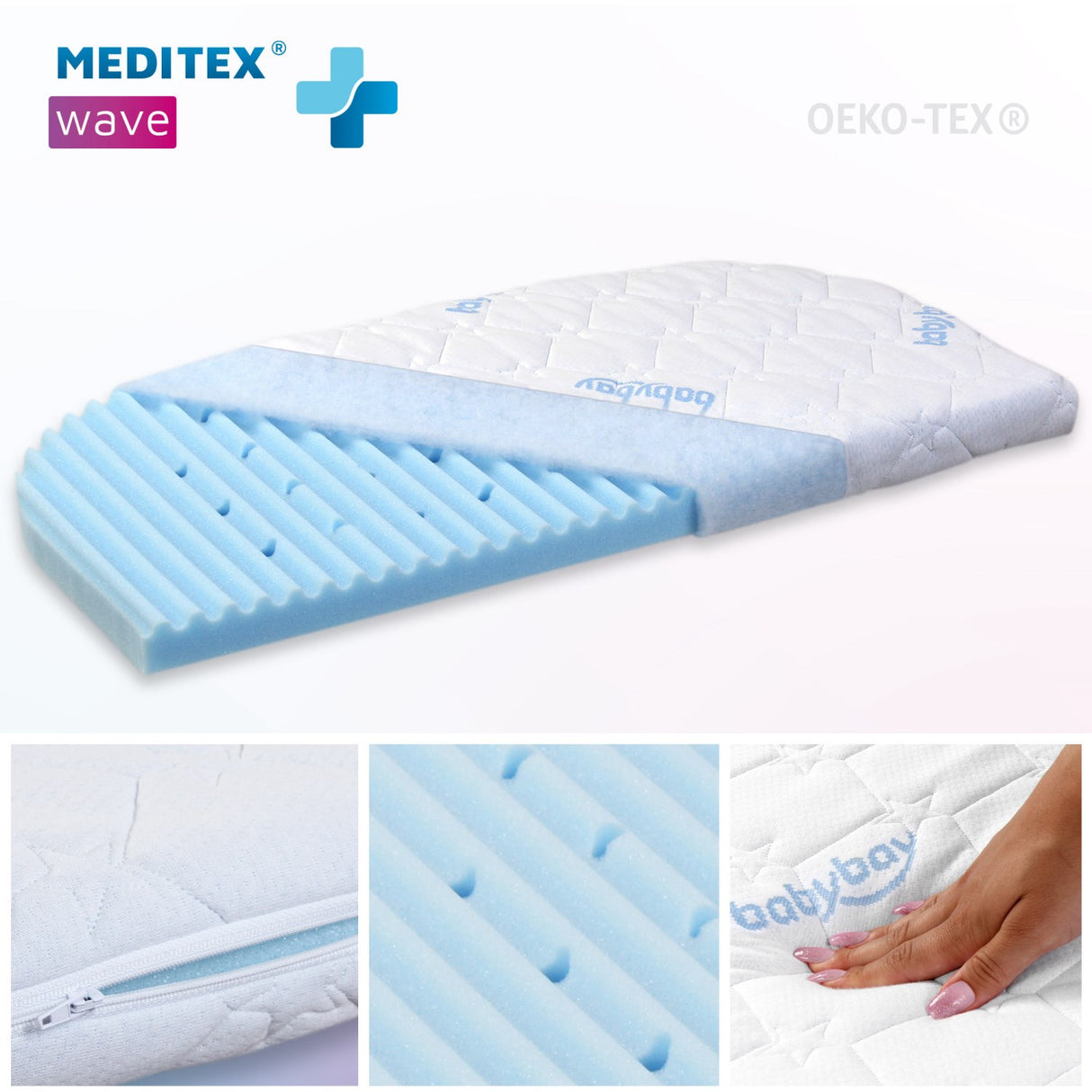 babybay ® madrass Meditex® Wave