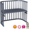 babybay® Grey Varnished Maxi Co-Sleeper