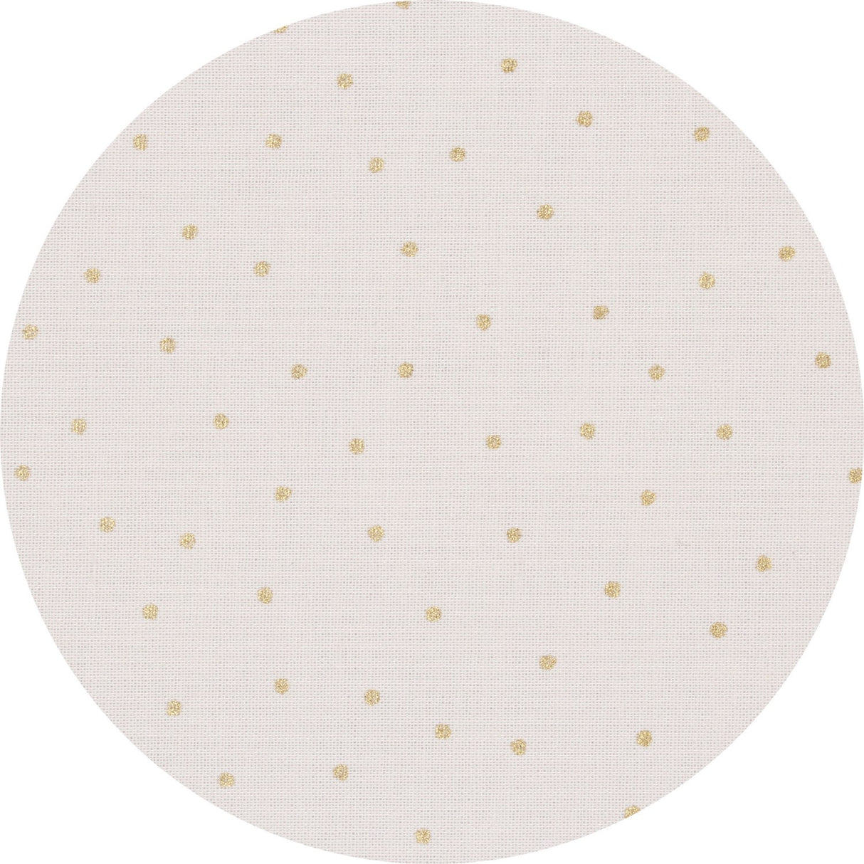 babybay ® Beige Glitter Dots Gold Sängstång Ekologisk Bomull Royal