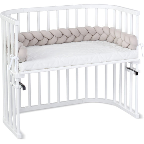 babybay ® Beige Nest Snake Jersey Flätad 180 cm