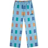 Bobo Choses Light Blue Color Game All Över Baggy Pants