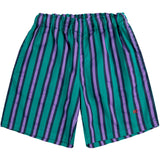 Bobo Choses Dark Green Stripes All Över Bermuda