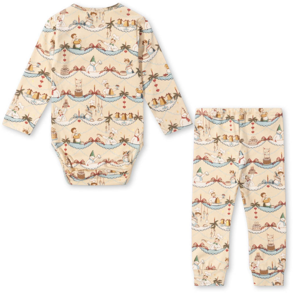 Konges Sløjd Sugar Pie Basic Body/Pants Set Gots