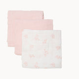 Pippi Veiled Rose Ekologiska tygblöjor Muslin 3-pack