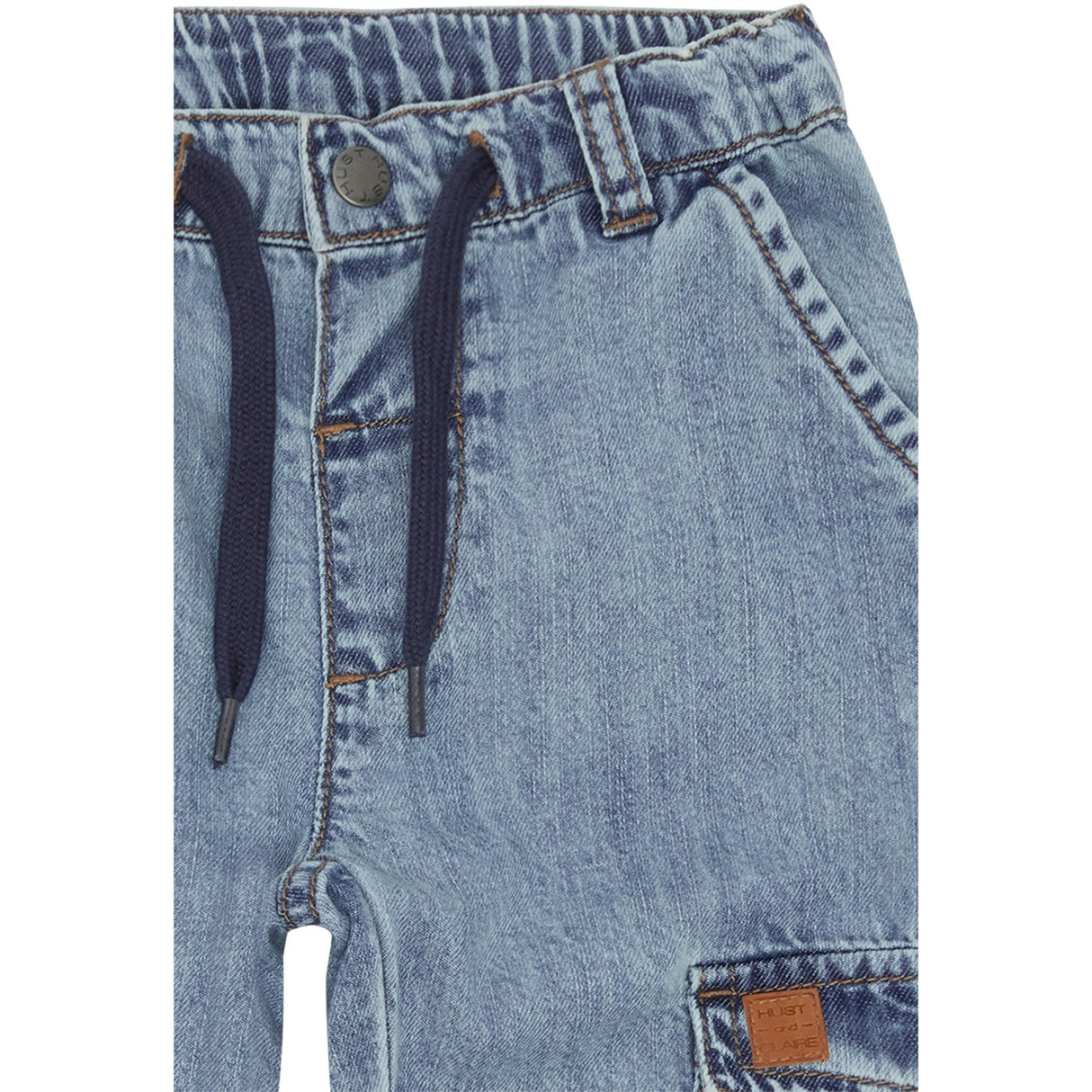 Hust & Claire Washed Denim James Byxor