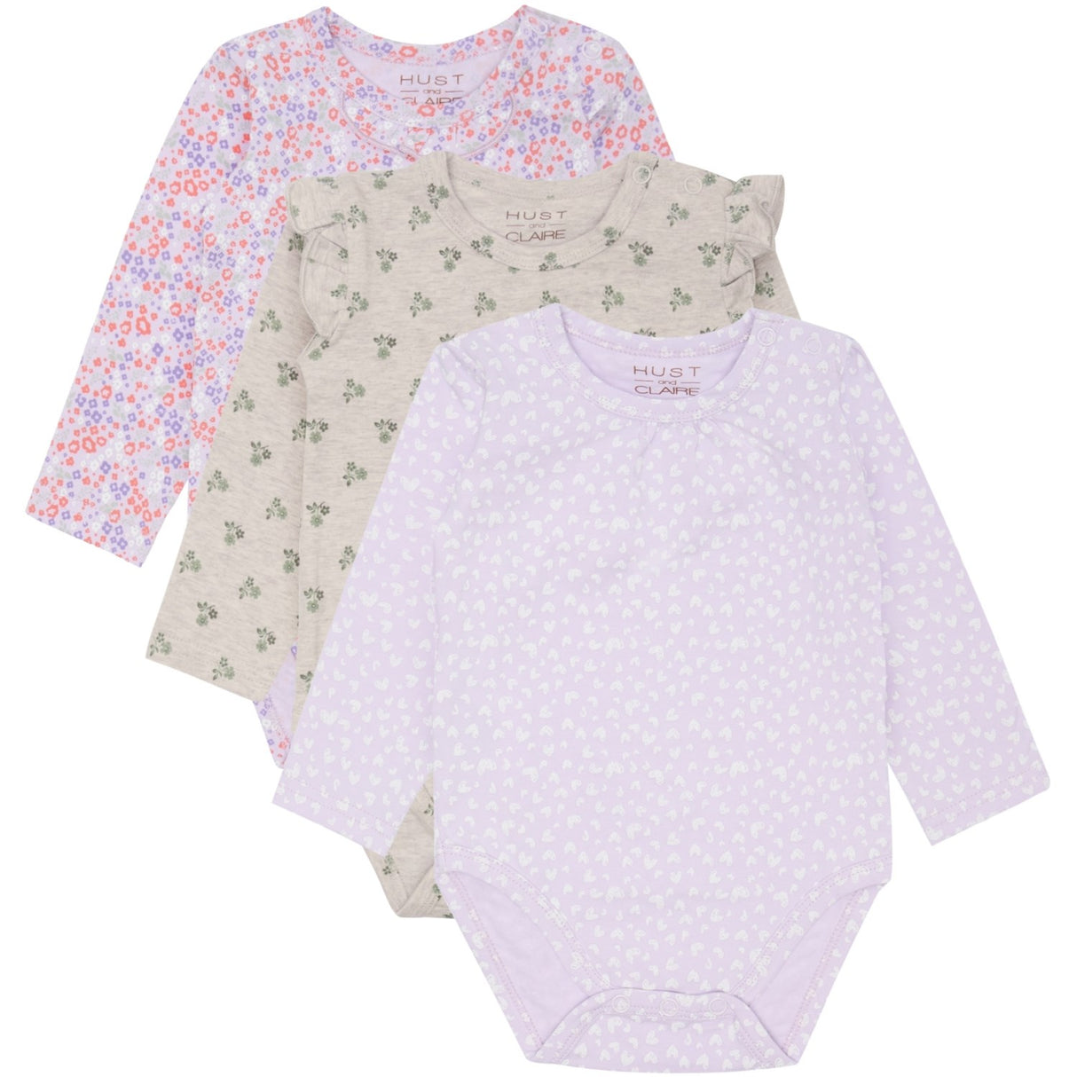 Hust & Claire Wheat Melange Bella Body 3-pack