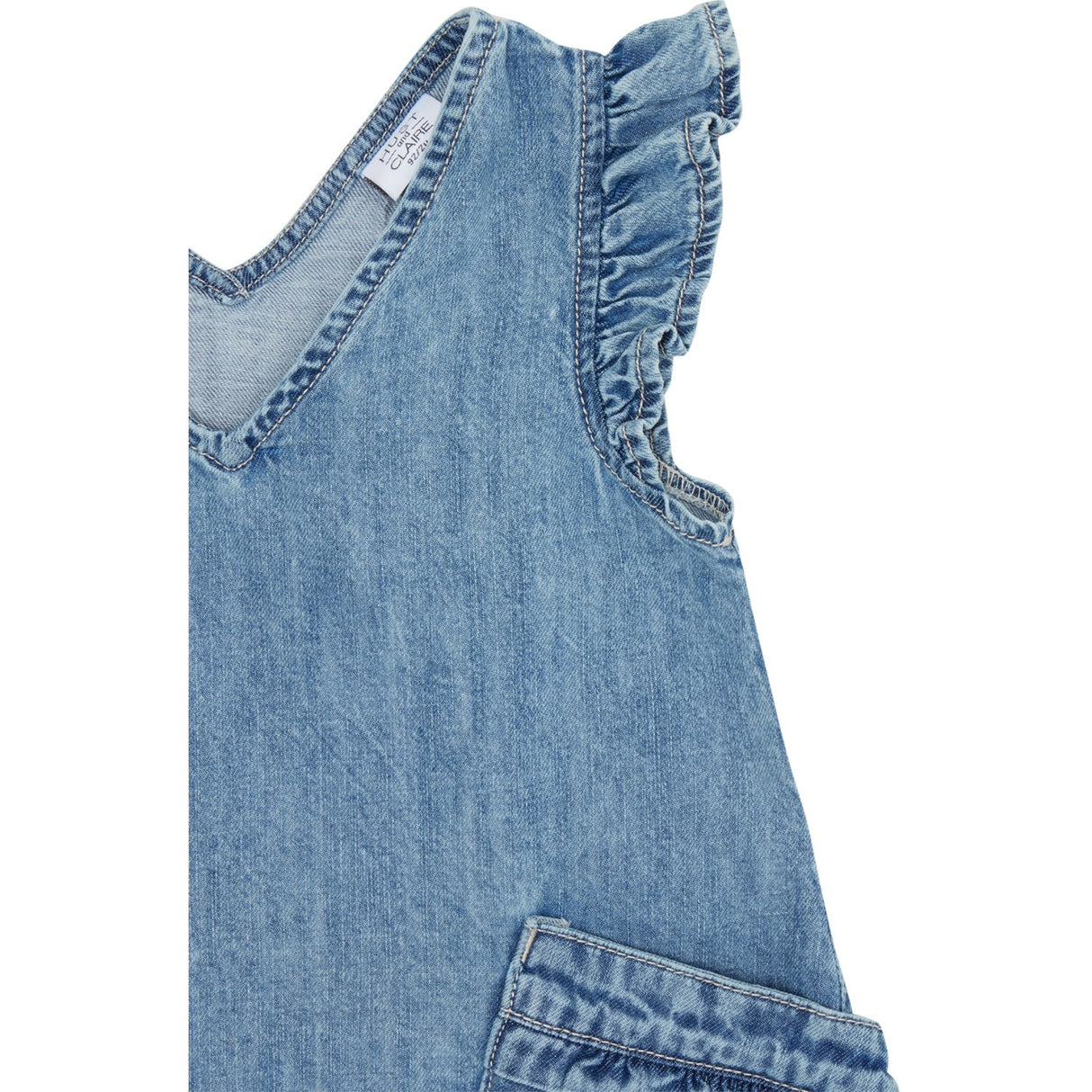 Hust & Claire Washed Denim Kaila Klänning