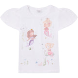 Hust & Claire White Alma T-shirt