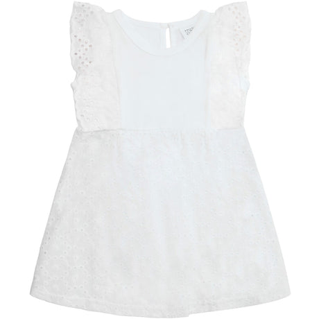 Hust & Claire White Kristi Klänning