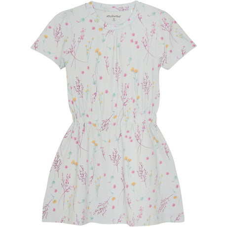 Minymo Wan Blue Klänning AOP