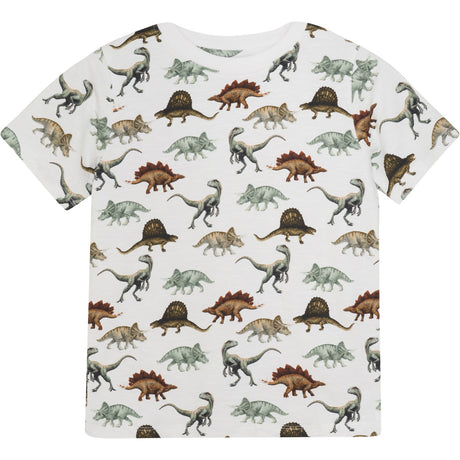 Minymo Bright White T-Shirt AOP