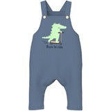 Name It China Blue Born To Ride Vonne Sweat Overall