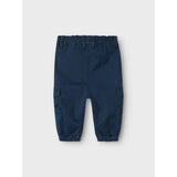 Name It Navy Blazer Ben Cargo Twill Byxor Noos