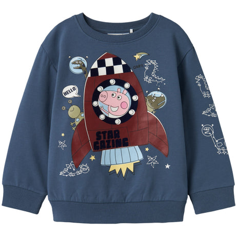 Name It China Blue Deb Peppa Pig Regular Sweatshirt