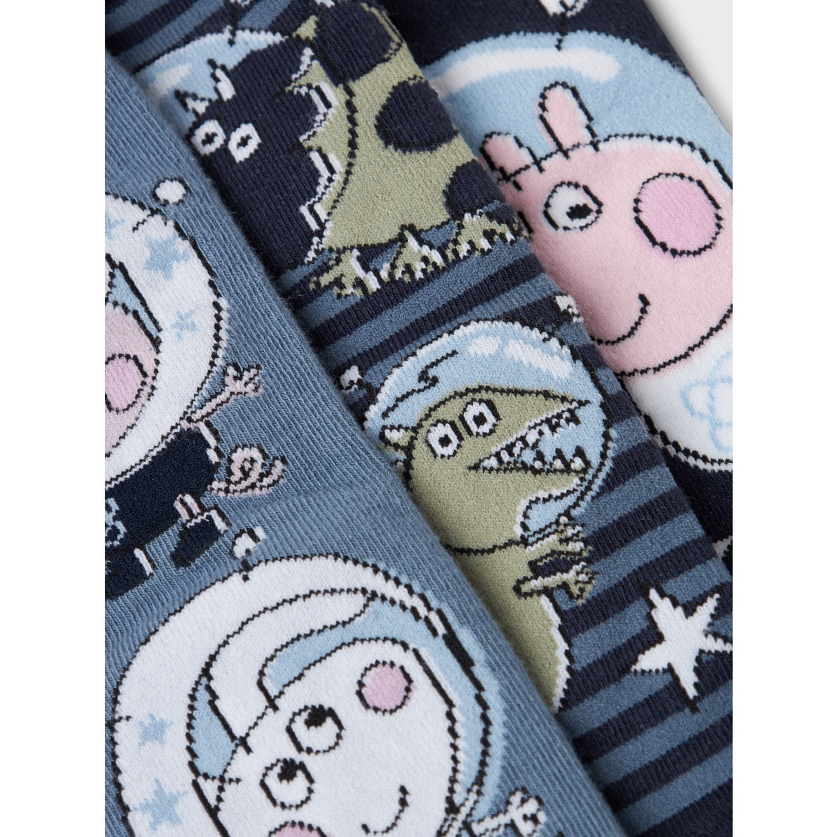 Name It Navy Blazer Depak Peppa Pig 3-pack Strumpor