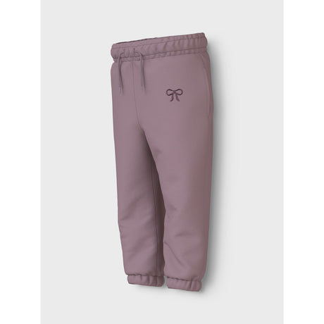 Name It Elderberry Bow Vallene Regular Sweatpants