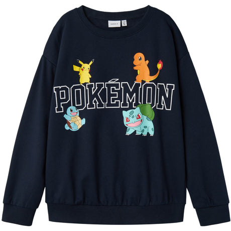 Name It Dark Sapphire Day Pokemon Regular Sweatshirt Noos