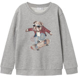 Name It Grey Melange Tehogo Sweatshirt