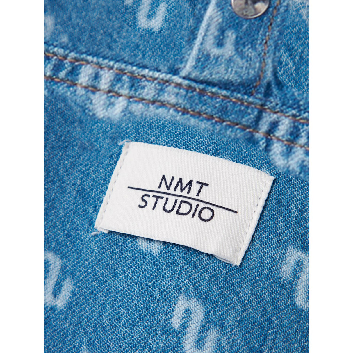 Name It Medium Blue Denim Runa Denim Klänning