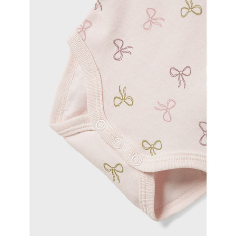 Name It Barely Pink Body 3-pack Barely Pink Bow Noos