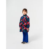 Bobo Choses Midnight Blue Multicolor Garland Woven Dress