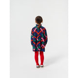 Bobo Choses Midnight Blue Multicolor Garland Woven Dress