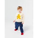 Bobo Choses Offwhite Baby Gingerbread Sweatshirt