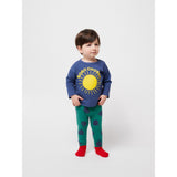 Bobo Choses Green Baby Poma All Över Green Leggings