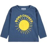 Bobo Choses Navy Blue Baby Bobo Choses Sun Navy T-Shirt