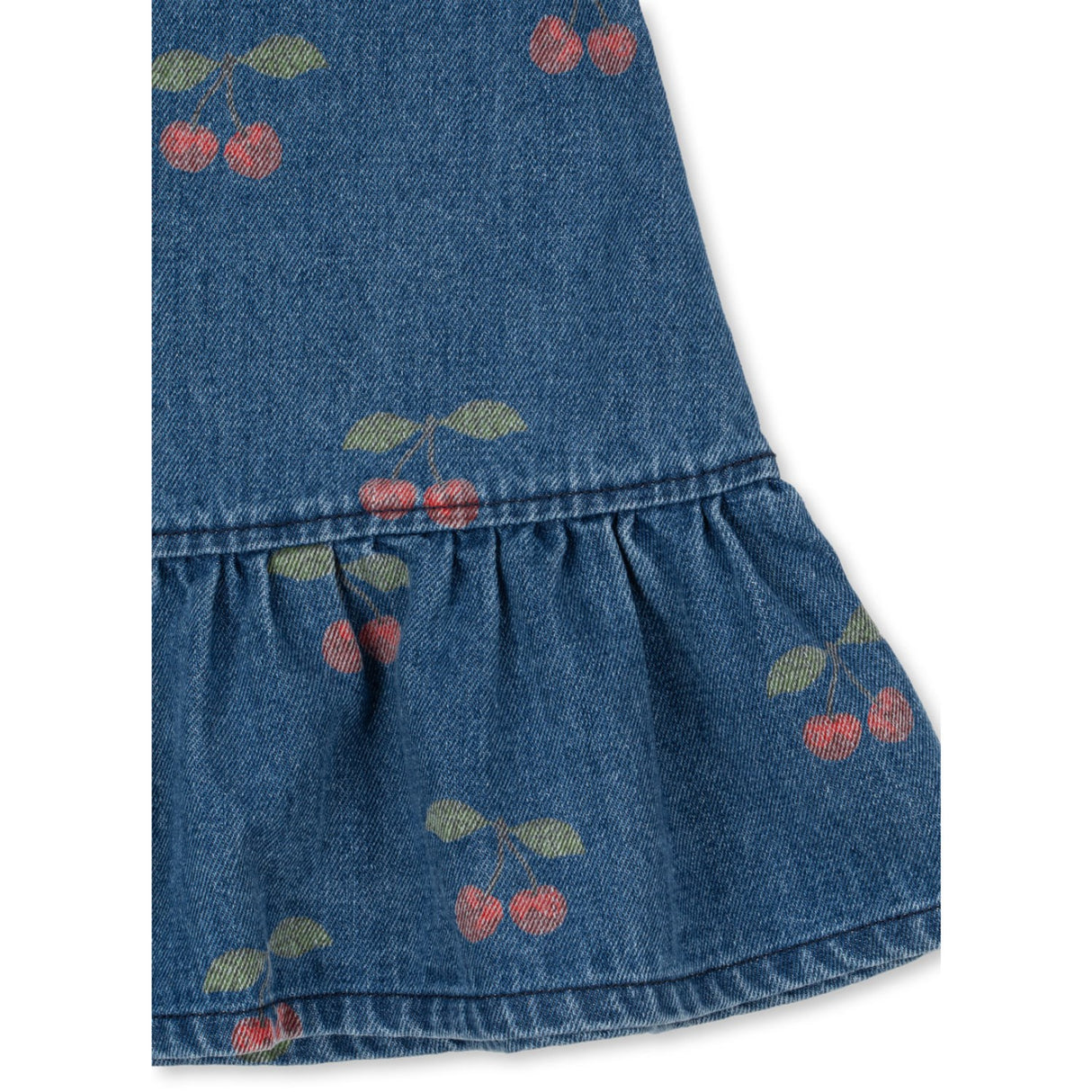 Konges Sløjd Ma Grande Cerise Denim Magot Dress Gots