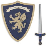 Konges Sløjd Midnight Navy Knight Sword And Shield