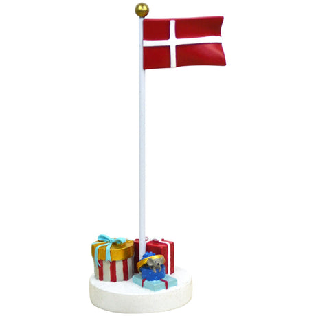 Kids by Friis  Bordflag flag med pakker i blå och rød