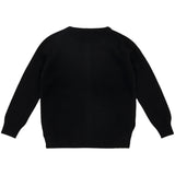 HOLMM Black Billy Cashmere Sticka Sweater