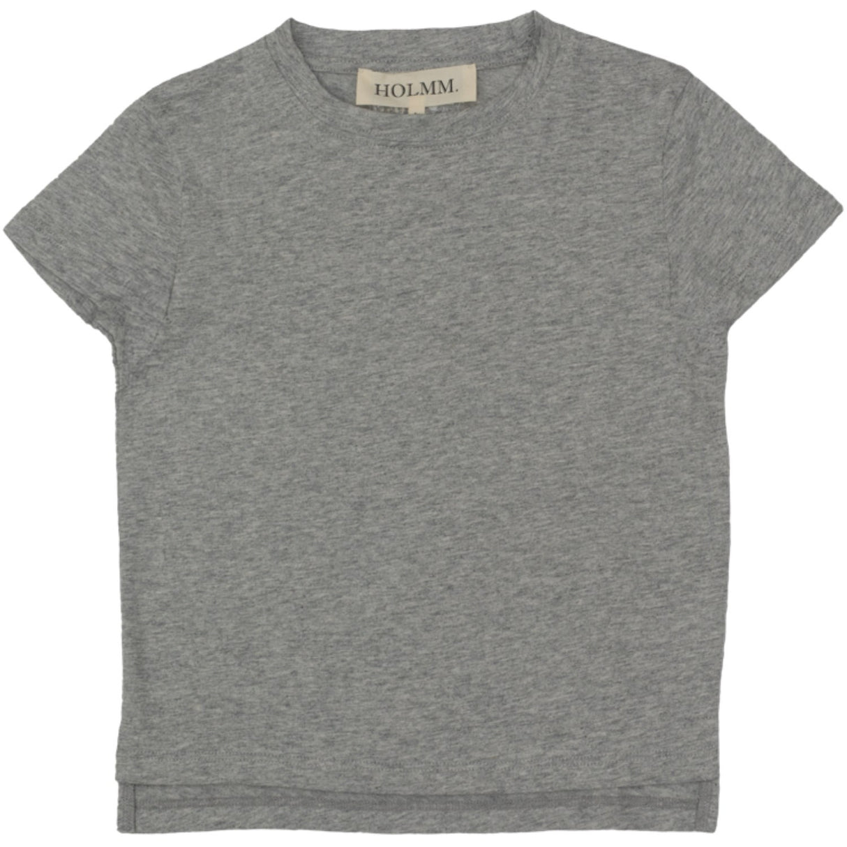 HOLMM Ljus Grey Luis Bomull T-Shirt