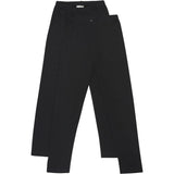 Minymo Anthracite Sweat Leggings AOP 2-pack